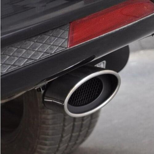 Universal Car Auto Exhaust Pipe Muffler tail pipe outlet nozzle end Accessories For UAZ 31512 3153 3159 3162 Simbir 469 Hunter