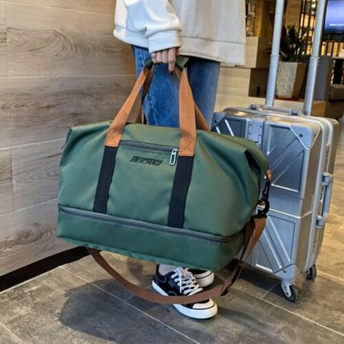 Large-capacity Travel Handbag for Women Men Fitness Bag Fashion Sports Pack Couple Running Luggage Bags Designer Weekend Bag