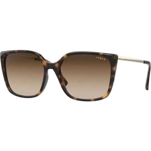 Vogue 5353 S W65613 54 Woman Sunglasses, Brown Frame, Brown Gradient Lenses, High Quality Vision, Desing Sunglasses 2021