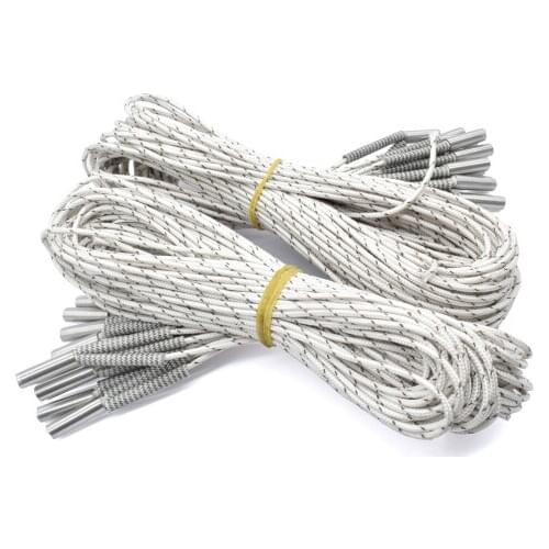 3D Printer Parts Heating Tube 12V/24V 50W High Temperature 6*20mm MK8 V6 hotend Heated block Cartridge Heater 1M Line length