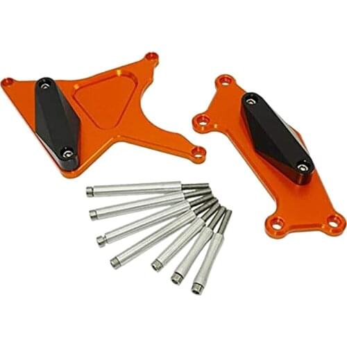 Motorcycle Engine Stator Generator Clutch Gearbox Cover Guard Crash Pad Sliders Protector for KAWASAKI Versys KLE 650