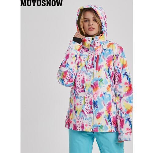 Ski Jackets Women 2020 High Quality Windproof Waterproof Warmth Coat Snow Skiing Winter Camping Snowboard Jacket Women Skiing