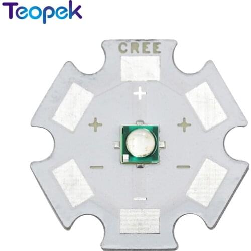 10pcs 3W 3535 UV High Power LED Light Chip 365nm 380nm 395nm 420nm Ultra Violet DIY with 8mm 12mm 14mm 16mm 20mm star pcb