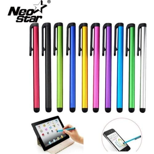 10pcs/lot Capacitive Touch Screen Stylus Pen For IPad Air Mini 2 3 4 For IPhone 4s 5 6 7 Samsung Universal Tablet PC Smart Phone