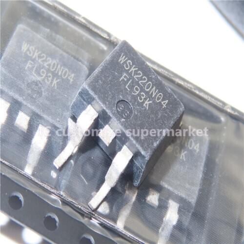 10PCS/LOT WSK220N04 TO-263 40V 220A SMD Triode