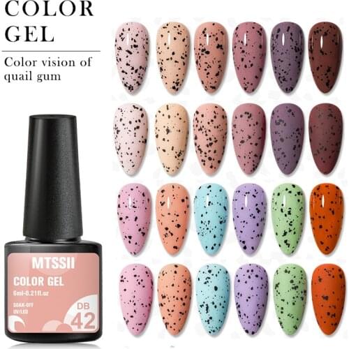 6ML Eggshell Transparent Gel Nail Polish Eggshell Gel With Any Color Base Varnish Soak Off UV LED Gel Nail Art Manicure Varnish