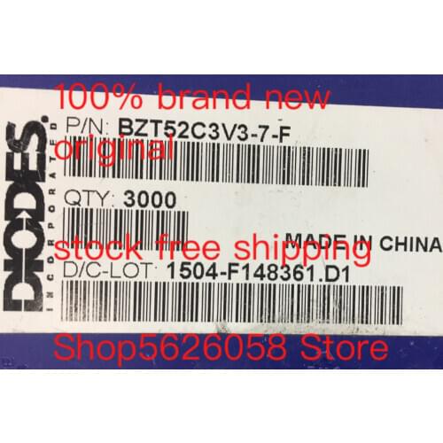 BZT52C3V3-7-F SOD123 100% brand new in stock 50PCS/LOT