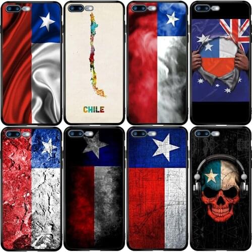 Phone Case for Xiaomi Redmi Note 9A 8 8T 7 6 7A 6A 5A 5 A1 A2 A3 Pro Max Plus Lite Chile National CL Flag Map