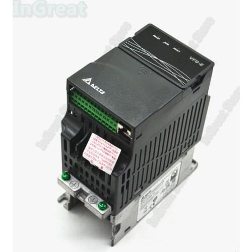 Delta VFD 5hp 3.7kw 3PH 220V 17A 600Hz Built-in PLC Brake resistor VFD-E VFD037E23A AC Frequency converter Inverter Driver CNC