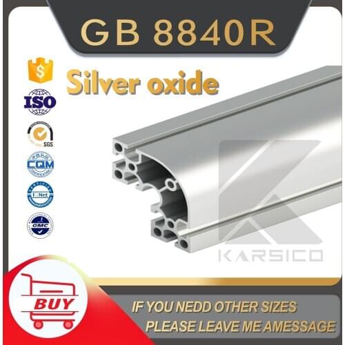 Other 8840R GB U Slot Aluminum Profile Extrusion Length 1000mm CNC Parts China Standard Anodized Linear Rail for DIY 3D Printer