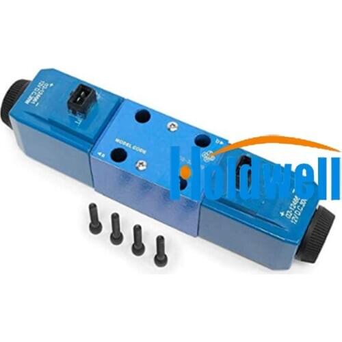 Holdwell Power Solenoid Valve 12V 02-332169 02332169 35/900601 2332169 4V3-A-D12 for JCB SS620 PS760 PS720 SS640 PS745 3CX 4CX