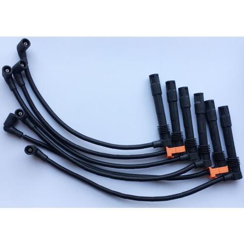 1Set OEM Ignition Leads Cables Wires Kit V6 2.4 2.8 For A4 A6 A8 Passat Superb 078 905 113 078 905 531/532/533/534/535/536 B