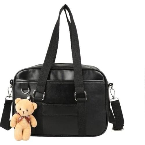 Kawaii Japan Style School Student Handbags Women Girl Messenger Bags Handbag JK PU Leather Shoulder Bags