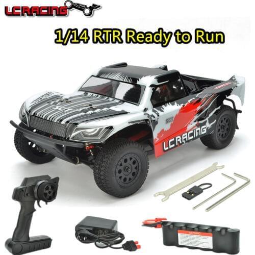 LC RACING 1:14 EMB SCH Brushless motor Off Road 4WD RC Car SC Chassis RTR assembled Professional control toys best gift Grownups