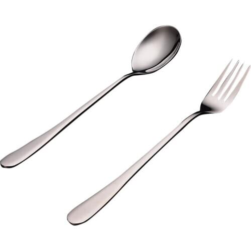 Spoon Fork Cutlery Set Lightweight Dinner Cutlery Stainless steel Steak Forks Soup Spoons set Tableware Household