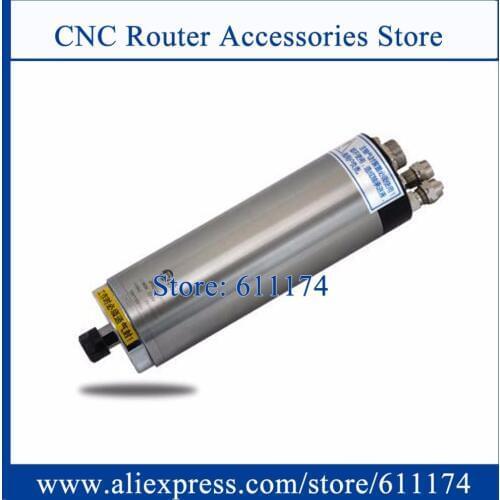 Air seal Module metal spindle motor 800w ER11 cnc milling spindle motor D62mm water-proof spindle
