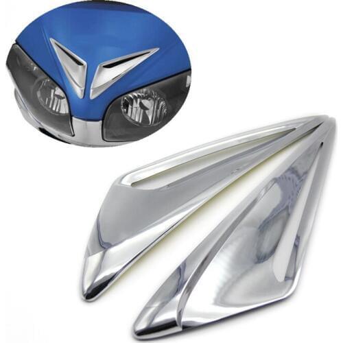 Motorcycle Left&Right Windshield Garnish Vent Accents For Honda Goldwing GL1800 Airbag 2012-2017