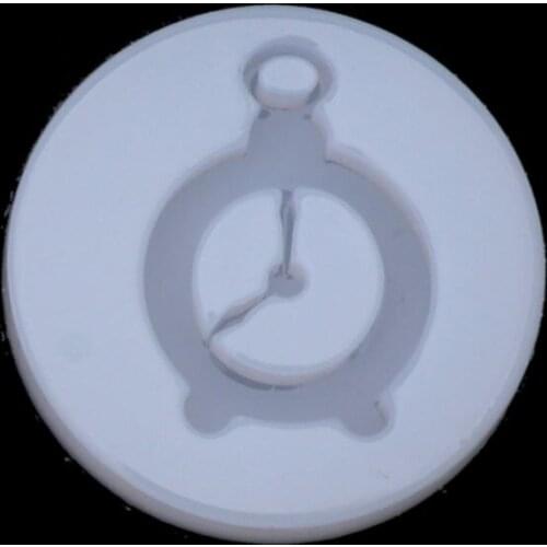 Cartoon Fish Clock Boat Cat Knife Silicone Mold DIY Resin Pendant Jewelry Making