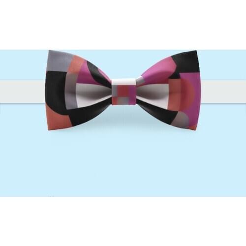 Free shipping 2019 new fashion mens male MAN Original brand handmade unique printed bow tie banquet party groom dress Cutting