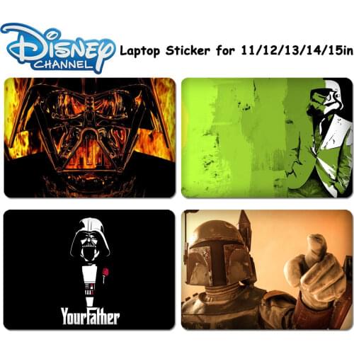 Star Wars Darth Vader Stormtrooper Laptop Sticker Skin 11/12/13/14/15in for Macbook Air Pro Air 13" 15" A1398 A1465 A1502 A2141