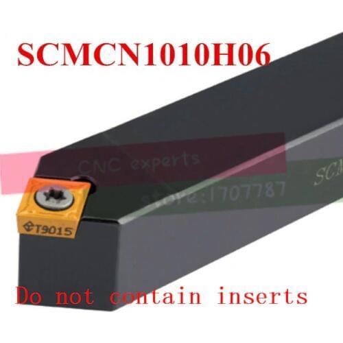 SCMCN1010F06 10*10*80mm Metal Lathe Cutting Tools Lathe Machine CNC Turning Tools External Turning Tool Holder S-Type SCMCN
