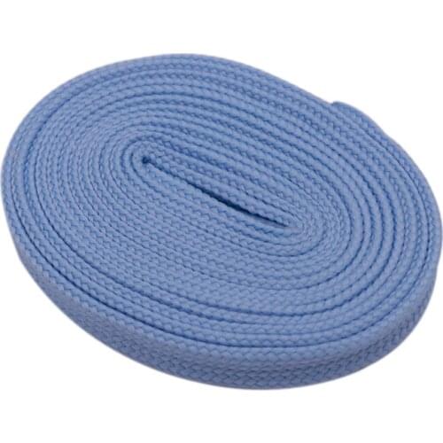 Weiou Youth Guys Shoelace Office Business Color 7MM Blue Grey Purple Lace Suitable For Mens Boot Sneaker Leather Shoe Cordones