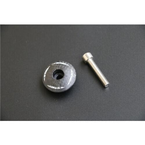 TEMANI stem carbon Headset Cover Screw Cap T700 3K