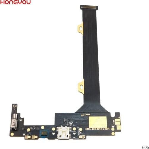 USB Charging Port Connector Charge Dock Socket Jack Plug With Microphone Flex Cable + Vibrator For Lenovo Vibe Z2 Pro K920