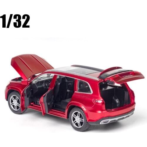 High Simulation 1:32 GLS 580 SUV Alloy Car Model Diecasts Toy Vehicles Toy Car Pull Back For Children Gifts Free Shipping