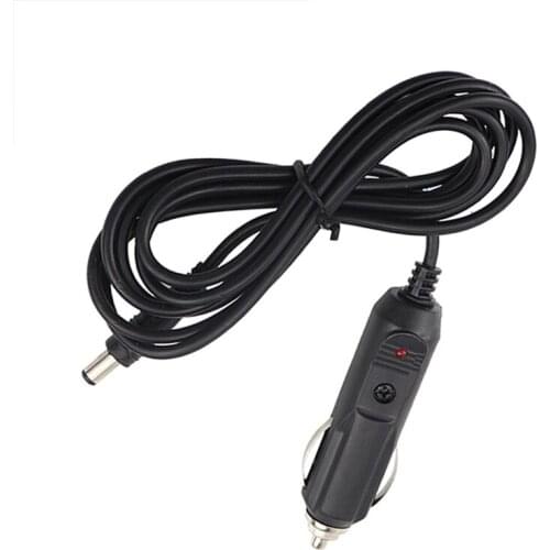 12V High Quality Auto LED Male Cigarette Lighter Socket Plug Connector Car Interior with Fuse & Wire Car Electronic Accessories