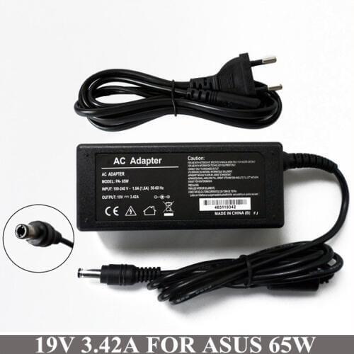 19V 3.42A 65W AC Adapter Battery Charger Carregador Portatil For Laptop Asus PA-1650-01 ADP-65JH BB R33030 N17908 V85