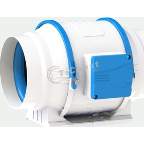 4 inch Silent Inline Duct Fan 220V Air Extractor Exhaust Ventilation for Home Bathroom Kitchen Ventilator