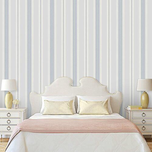 Beibehang luxury non-woven wallpaper 3 d vertical stripes foaming solid sitting room the bedroom TV setting wall paper roll