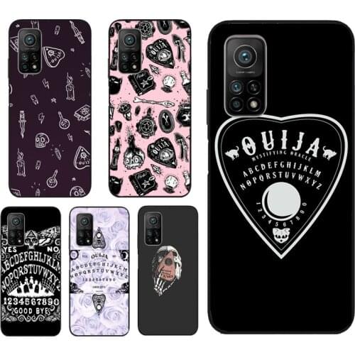 Halloween Ouija Phone Cover For Xiaomi Mi 11 Lite Ultra 9T 10T Pro Note 10 POCO F3 F2 M3 X3 NFC Pro Case