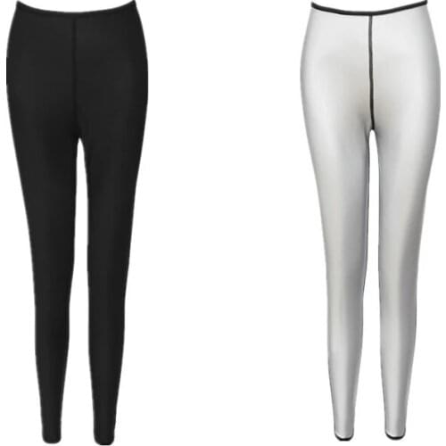 Women Thermo Body Shaper Fitness Slimming Silver Ion Coating Weight Loss Waist Trainer Fat Burning Sweat Sauna Capris Leggings