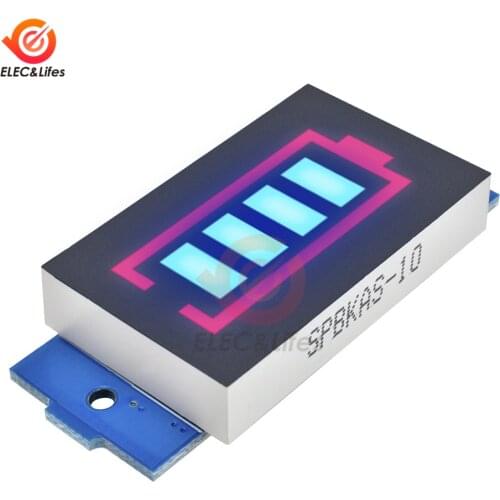 3S 18650 Lithium Battery Capacity Indicator Module 4-Level LED Display Electric Vehicle Battery Power Tester Li-po Li-ion