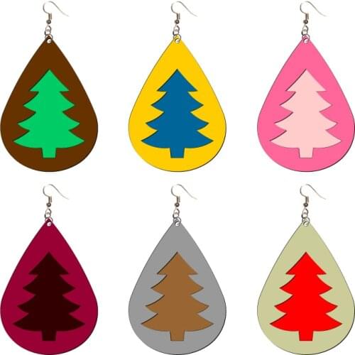 New Christmas earrings Wooden die Scrapbooking C3087 Cutting Dies