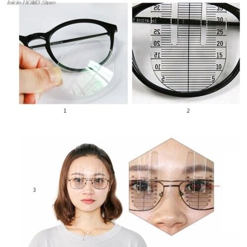 1 Pair Optical PH Ruler Pupil Height Meter Optometry PH Test Eye Ophthalmic Tool