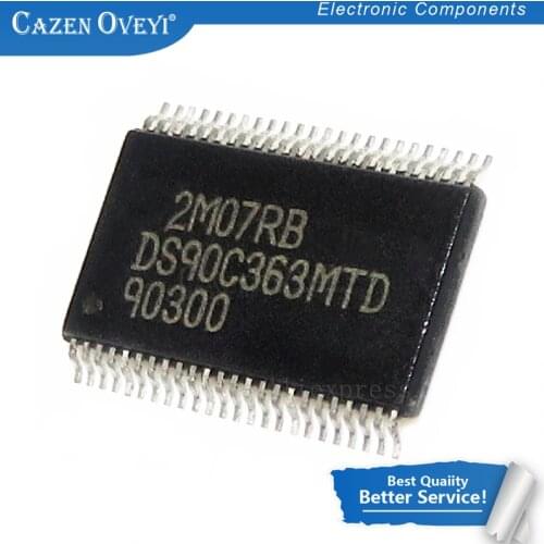 1pcs/lot DS90C363MTD DS90C363AMTD TSSOP-48 +3.3V Programmable LVDS Transmitter 18-Bit Flat Panel Display Link-65 MHz In Stock