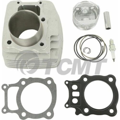Motorcycle Cylinder Piston Gasket Top End Rebuild Kit Fit For Honda Rancher TRX350 00-06 TRX 350FA RANCHER