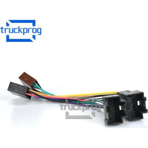 TruckProg ISO Radio Adapter Cable for CHEVROLET 2006+ for SAAB 9.5 1998