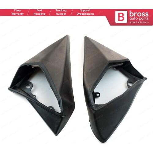Bross Auto Parts BSP846 Exterior Mirror Rubber Seals L+R Pads LHD A1248107716 LHD for Mercedes Benz W201 W124 A124 C124 S124