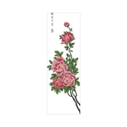 Traditional Chinese Painting-National Color Tianxiang Needlework,For Embroidery, Arts Cross stitch kits Set Cross-Stitching