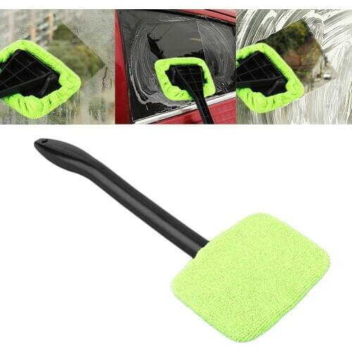 Handy Glass Mirror Clean Tools Windshield Microfiber Auto Window Cleaner