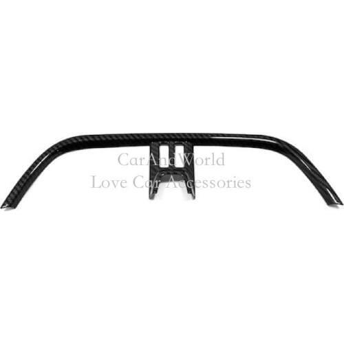 Interior Center Control Air Condition Outlet Vent Cover Trim For Ford Focus 4 2019 Carbon Fibre Sticker Car Molding Accessories