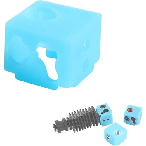 XCR-NV6 Silicone Sock Protective Cover for Extruder Heating Block 3D Printer E3D V6 Accessories