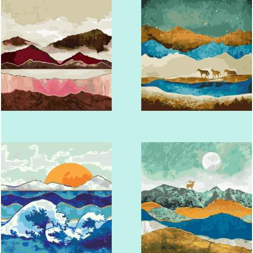 YIJIE Wall Paintings Landscapes