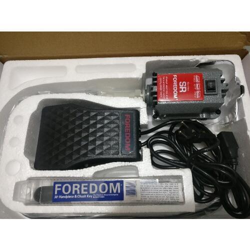 NEW FOREDOM SR FLEX SHAFT 1/6HP FLEXIBLE SHAFT MOTOR FLEXSHAFT ROTARY MOTOR