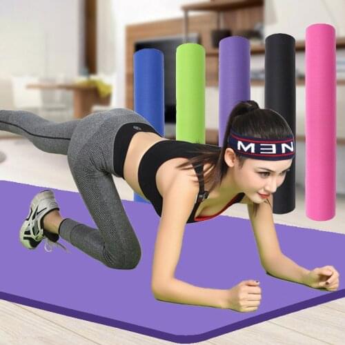 10mm Non-Slip Yoga Mat Thickened Sports Exercise Pad For Beginner Environmental Fitness Gymnastics Mats Home Pilates Yoga Pads