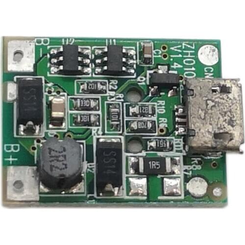 2pcs/lot 3 in 1 3.7V To 12V Step Up Power Module Boost Charger Board Lithium Battery Charging Protection Board PCB Circuit Board